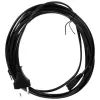 Cable de alimentación InLine, conector euro / conector Euro8, negro, 10 m