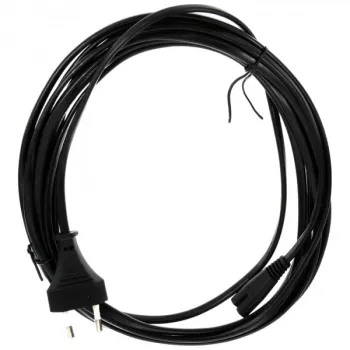 Cable de alimentación InLine, conector euro / conector Euro8, negro, 10 m