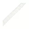 Canaleta flexible para cables InLine 10 m, blanco, 15 mm