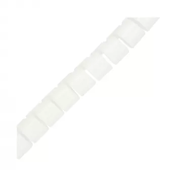 Canaleta flexible para cables InLine 10 m, blanco, 15 mm