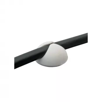 Pinza de goma para cables InLine 6 uds. — blanco, verde, negro — clips organizadores de cables