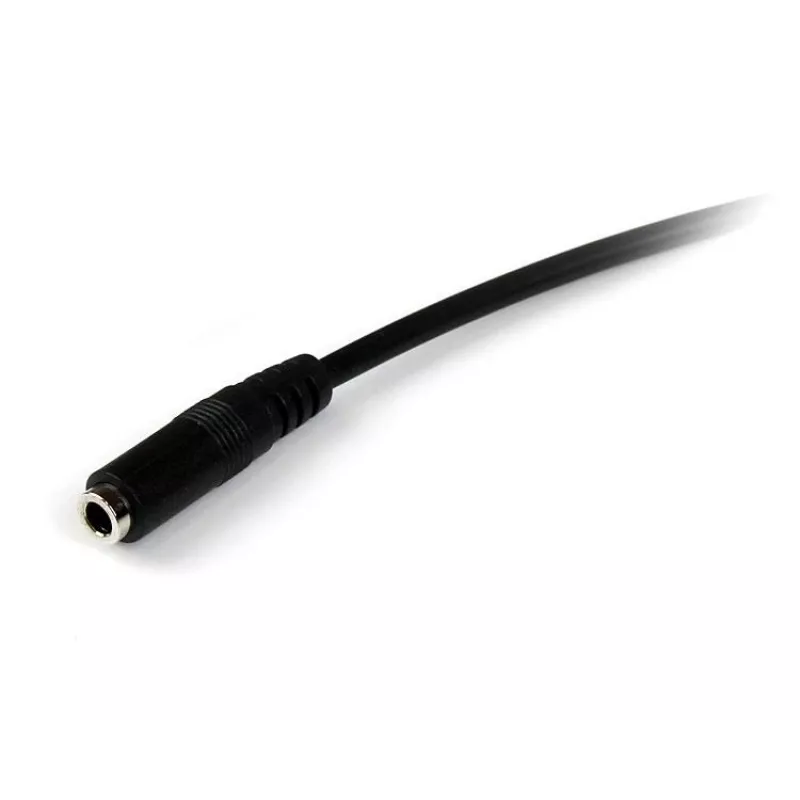Cable alargador para auriculares StarTech.com 2 m 3,5 mm TRRS de 4 polos – conector macho/hembra