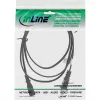 Cable de alimentación InLine conector China a Euro8 IEC-C7, negro, 1,8 m