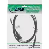 Cable de alimentación InLine Japón a Euro8 IEC-C7, negro, 1,8 m