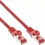 Cable de red S/FTP PiMF Cat.6 250MHz cobre libre de halógenos rojo 15 m InLine