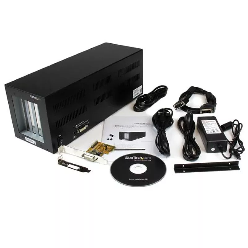 Sistema de carcasa de expansión StarTech.com PCI Express a 2 PCI y 2 PCIe – longitud completa