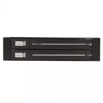 Backplane para rack móvil hot swap SATA sin bandejas StarTech.com de 2 unidades de 2,5 pulgadas