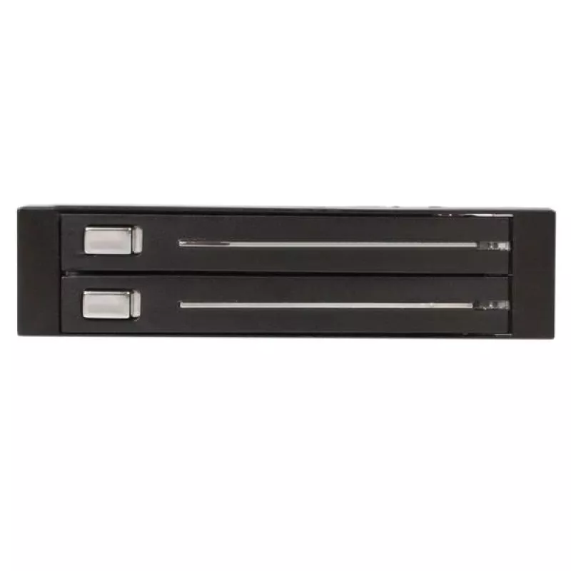 Backplane para rack móvil hot swap SATA sin bandejas StarTech.com de 2 unidades de 2,5 pulgadas