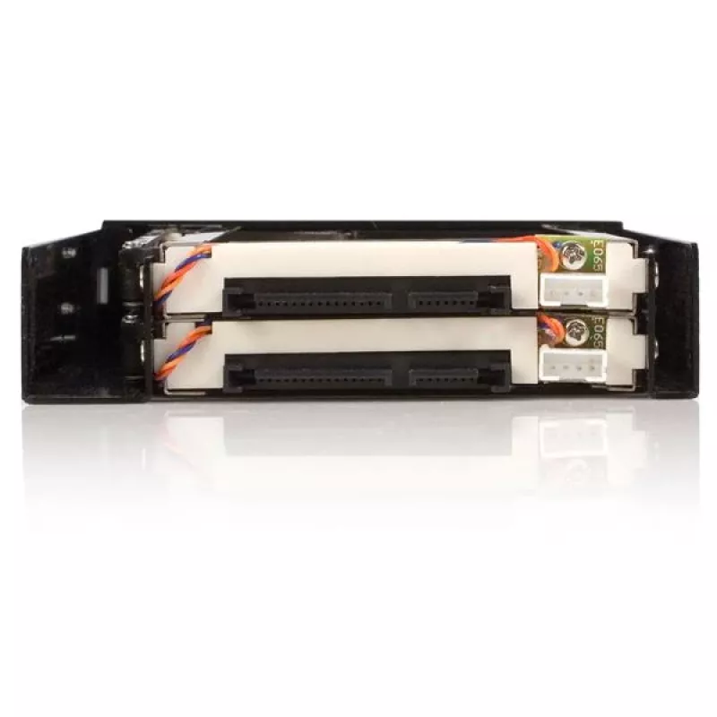Backplane para rack móvil hot swap SATA sin bandejas StarTech.com de 2 unidades de 2,5 pulgadas