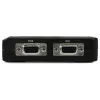 Kit switch KVM USB StarTech.com de 2 puertos negro con audio y cables