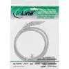 Alargador de cable de alimentación InLine, C13 / C14, gris, 2 m