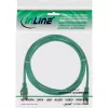 Cable de red InLine SF/UTP Cat.5e verde 1 m