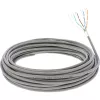 Cable telefónico InLine 8 hilos instalación rígida 4x2x06mm apantallado 25 m