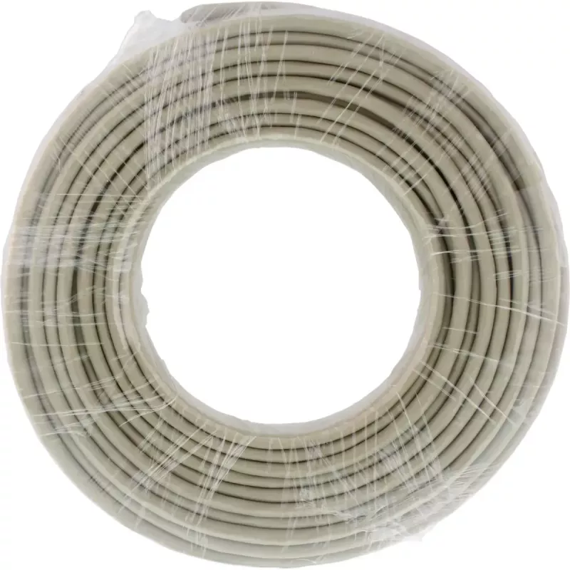 Cable telefónico InLine 16 hilos instalación rígida 8x2x06mm apantallado 25 m