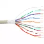 Cable telefónico InLine 16 hilos instalación rígida 8x2x06mm apantallado 25 m