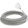 Cable telefónico InLine 12 hilos rígido instalación 6x2x0,6mm apantallado 25 m