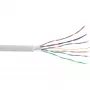 Cable telefónico InLine 12 hilos, instalación con hilo rígido 6x2x0,6mm apantallado 100 m