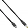 Cable de carga InLine USB-C a portátil ASUS/Lenovo (redondo), 2 m