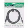 Cable de carga InLine USB-C a portátil HP (redondo/grande), 2 m