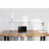 Estantería modular InLine Slatwall Shelf large blanca acero 318 mm 250 mm 68 mm