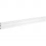 Panel Slatwall de aluminio InLine para montaje en pared, blanco, 1,2 m