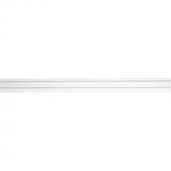 Panel Slatwall de aluminio InLine para montaje en pared, blanco, 1,2 m