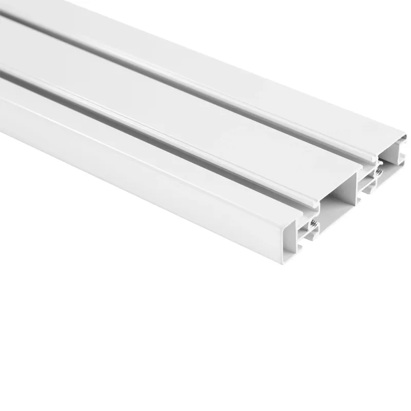 Panel Slatwall de aluminio InLine para montaje en pared, blanco, 1,2 m