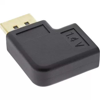 Adaptador DisplayPort InLine, DisplayPort macho / hembra en ángulo recto