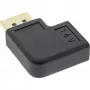 Adaptador DisplayPort InLine, DisplayPort macho / hembra en ángulo recto
