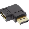 Adaptador DisplayPort InLine, DisplayPort macho / hembra en ángulo recto
