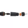 Acoplador Cat.6A InLine, impermeable IP68, 2x RJ45 H/H, 1:1