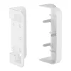 Soporte de montaje Slatwall InLine para panel de pared, blanco, 2 uds., par