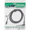 Cable de carga InLine USB-C a portátil HP (redondo/pequeño), 2 m