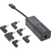 Fuente de alimentación InLine portátil 26679 USB-C set de carga 7 en 1