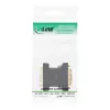 Adaptador DVI-A InLine DVI 12+5 macho a VGA 15HD hembra dorado