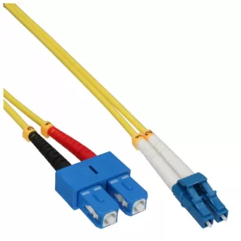 Cable dúplex de fibra óptica LC/SC 9/125µm OS2 3m InLine 88656N