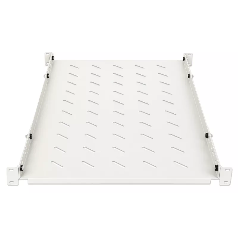 Bandeja fija para rack 19 inch Intellinet (ajustable), 1U, profundidad de bandeja 750 mm, profundidad de guías ajustable de 750 a 950 mm, máx. 20 kg, gris, garantía de por vida