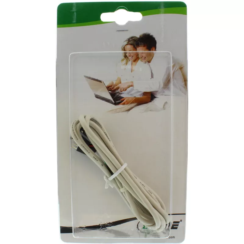 Alargador USB 2.0 interno InLine 2x conector macho/hembra de 4 pines, 0,60 m, Bulk