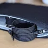 Cable USB-C magnético InLine, USB-C macho/macho, 100W, negro, 2m