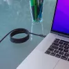 Cable USB-C magnético InLine, USB-C macho/macho, 100W, negro, 1,5m