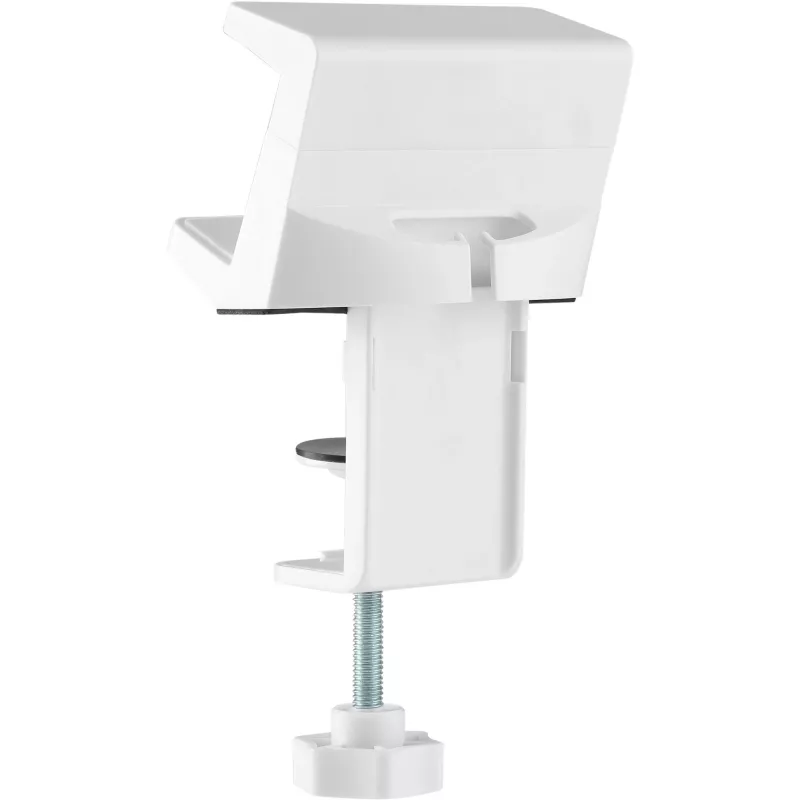 Soporte de alargador de corriente InLine 23191W blanco ABS acero 100mm de ancho