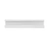 Sistema de gestión de cables bajo escritorio InLine 23190W — acero, blanco, 114×600×76 mm