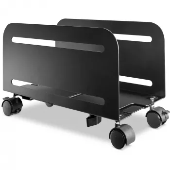 Carro para PC InLine, carro para cajas de ordenador, máx. 10 kg, negro