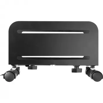 Carro para PC InLine, carro para cajas de ordenador, máx. 10 kg, negro