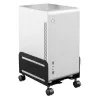 Carro para PC InLine, carro para cajas de ordenador, máx. 10 kg, negro