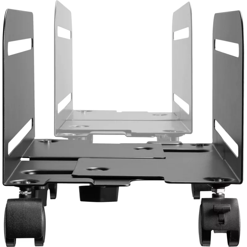 Carro para PC InLine, carro para cajas de ordenador, máx. 10 kg, negro