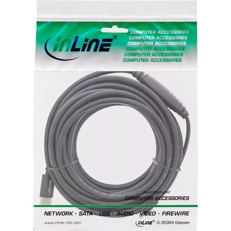 Cable de pantalla USB USB-C macho a HDMI macho 2m InLine 64112