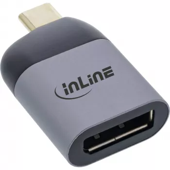 Adaptador de pantalla USB InLine 64106D conector USB-C macho a conector hembra DisplayPort 8K60Hz