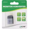 Adaptador de pantalla USB InLine 64106D conector USB-C macho a conector hembra DisplayPort 8K60Hz