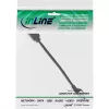 Alargador de cable de red InLine, protección RJ45, S/FTP (PiMf), Cat.6A, 0,2 m